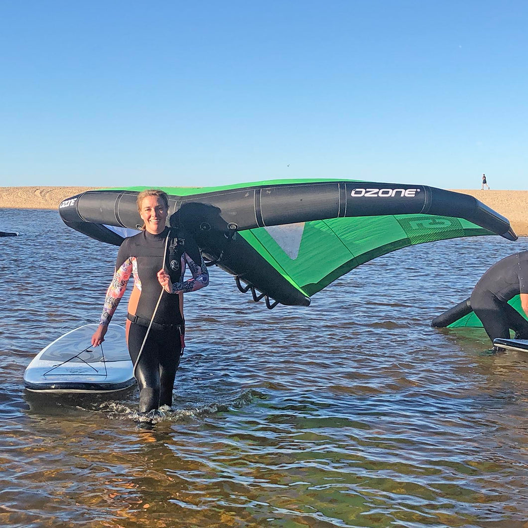 Wing Foiling Lesson 1 - Caloundra - Bring a friend for free! - 1 Hr
