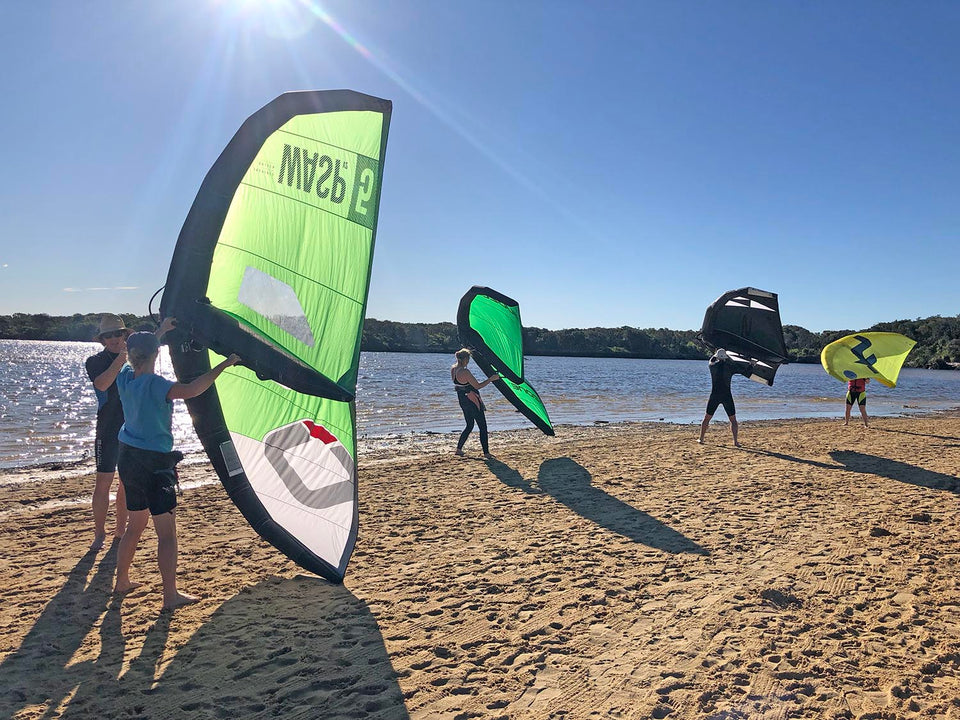 Wing Foiling Lesson 1 - Caloundra - Bring a friend for free! - 1 Hr