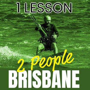 2 People Casual Kitesurfing Lesson at North Brisbane