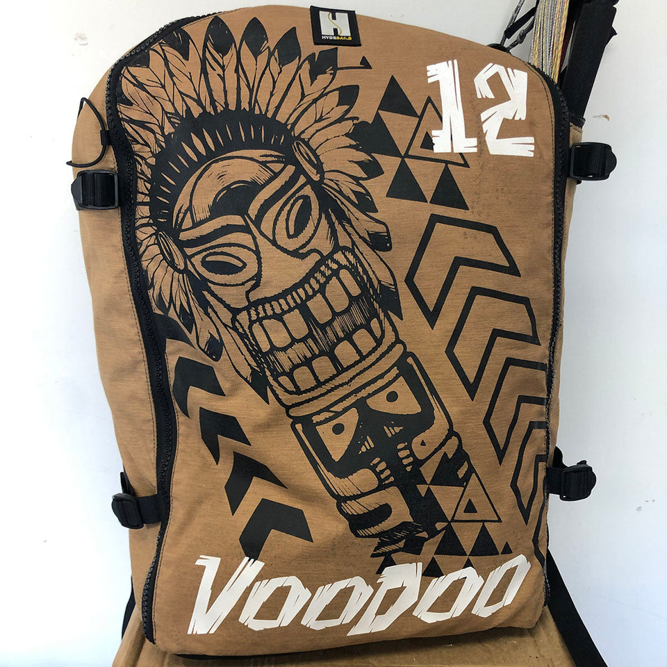 2020 Hyde Sails Voodoo Single Strut Freeride Kite 12m & 8m - Including Bar - Ex Demo - (used)